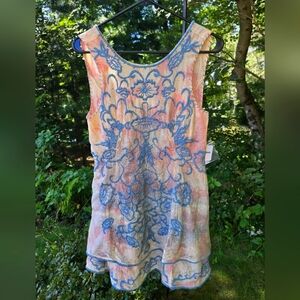 Free People Dress with Embroidered Detail NWT